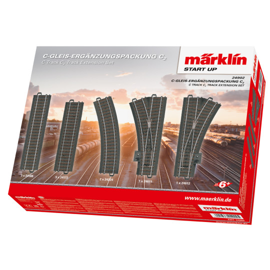 Coffret VOIE C extention C2 1/87 Marklin Start Up