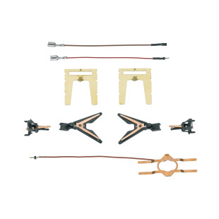 Attelages conducteurs Raccordement pour éclairage voitures HO MARKLIN