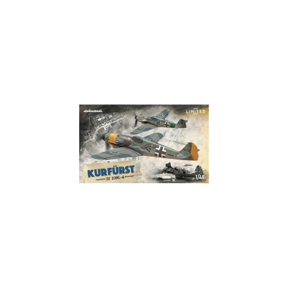 Avion Bf 109K-4 Kurfürst 1/48ème EDUARD