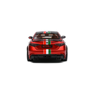 Alfa Romeo Giulia GTA M tricolore Mugello 1969 rouge 2022 1/18 SOLIDO