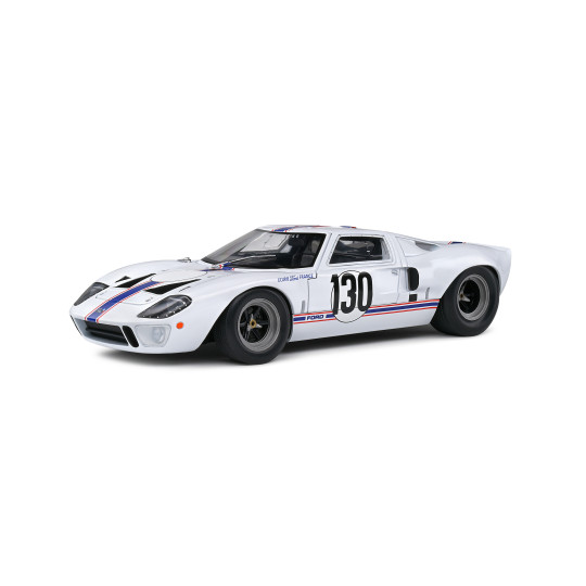 Ford GT40 Mk 1 blanche n°130 Targa Florio Gerder/Giorgi  1967 1/18 SOLIDO