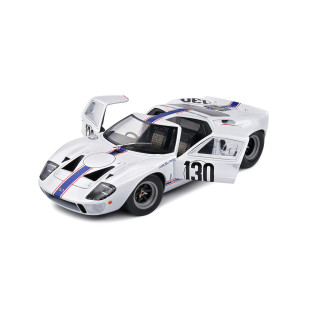 Ford GT40 Mk 1 blanche n°130 Targa Florio Gerder/Giorgi  1967 1/18 SOLIDO