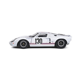 Ford GT40 Mk 1 blanche n°130 Targa Florio Gerder/Giorgi  1967 1/18 SOLIDO