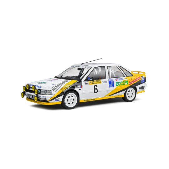 Renault R21 Turbo GR.A blanche 1991 Rallye Charlemagne 1/18 SOLIDO