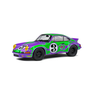 Porsche Mauve Hippy Tribute 1973 n°3  1/18 SOLIDO