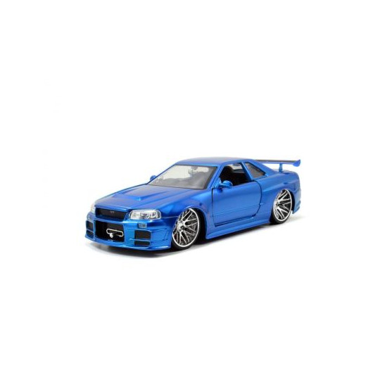 Nissan Skyline GT R R34 bleu  Fast & Furious 1/24 JADA TOYS