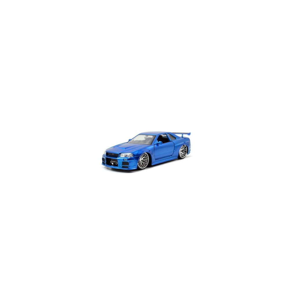 Nissan Skyline GT R R34 bleu  Fast & Furious 1/24 JADA TOYS