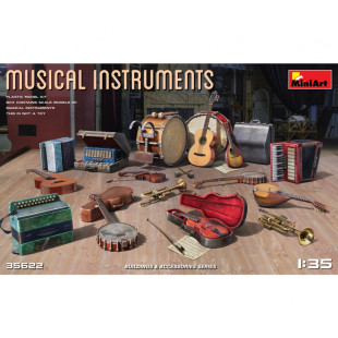 Instruments de musique 1/35 MINIART