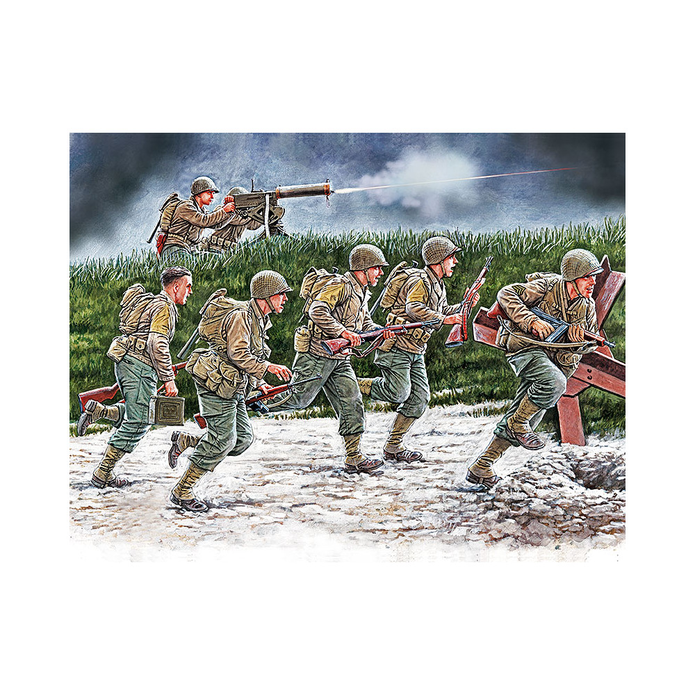 "Move, move, move!!" infanterie US  Overlord 19441/35 MasterBox