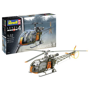 Hélicoptère  Alouette II maquette 1/32 REVELL