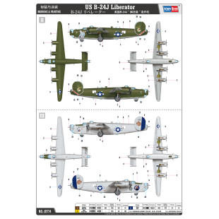 Avion B-24J Liberator 1/48 HOBBY BOSS