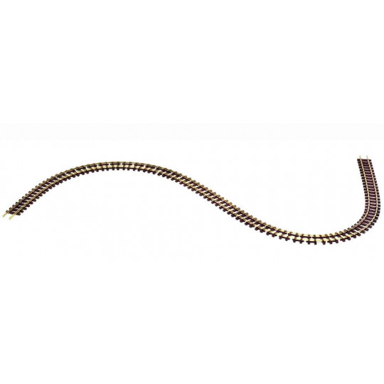 VOIE ELEMENT DROIT FLEXIBLE Voie étroite ROCO HOe 1/87