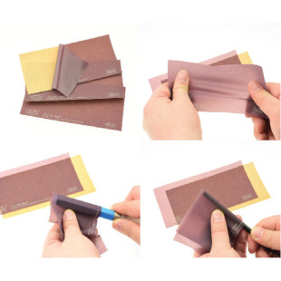 3 Films à polir induction électrostatique grain 0400 INFINI MODEL