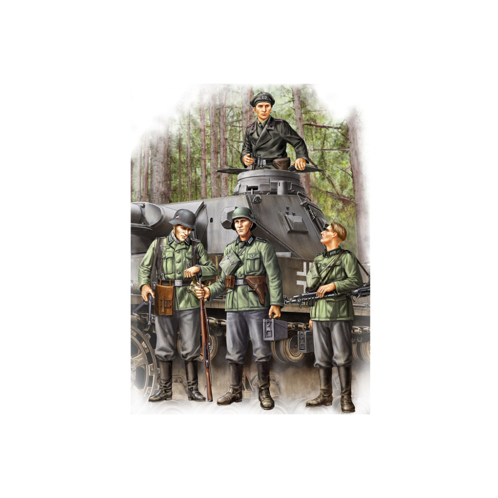 Infanterie allemande Début de guerre (set 1) 1/35 HOBBYBOSS