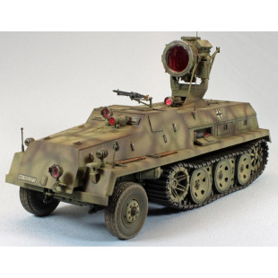 Char Halftrack WW2 Allemagne SWs 60cm avec phare infrarouge 1/35