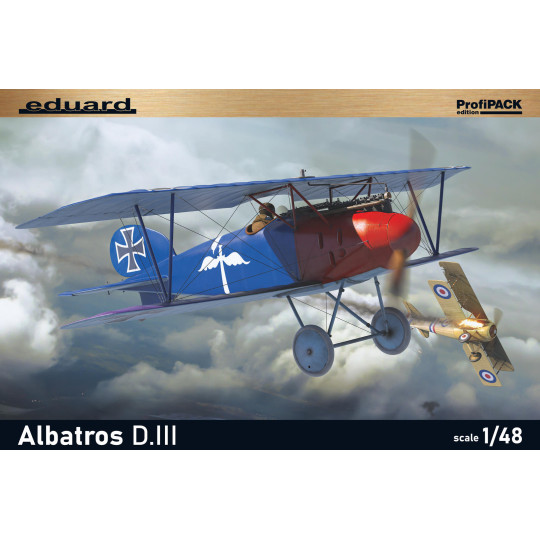 ALBATROS D.III  WWI  1/48 maquette EDUARD ProfiPACK