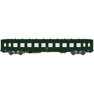 Coffret Set 3 Voitures SNCF DEV AO courtes SNCF 1/87 REE