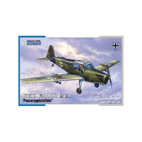 BÜCKER Bü 181 BESTMANN PANZERJAGDSTAFFELN 1/48 SPECIAL HOBBY