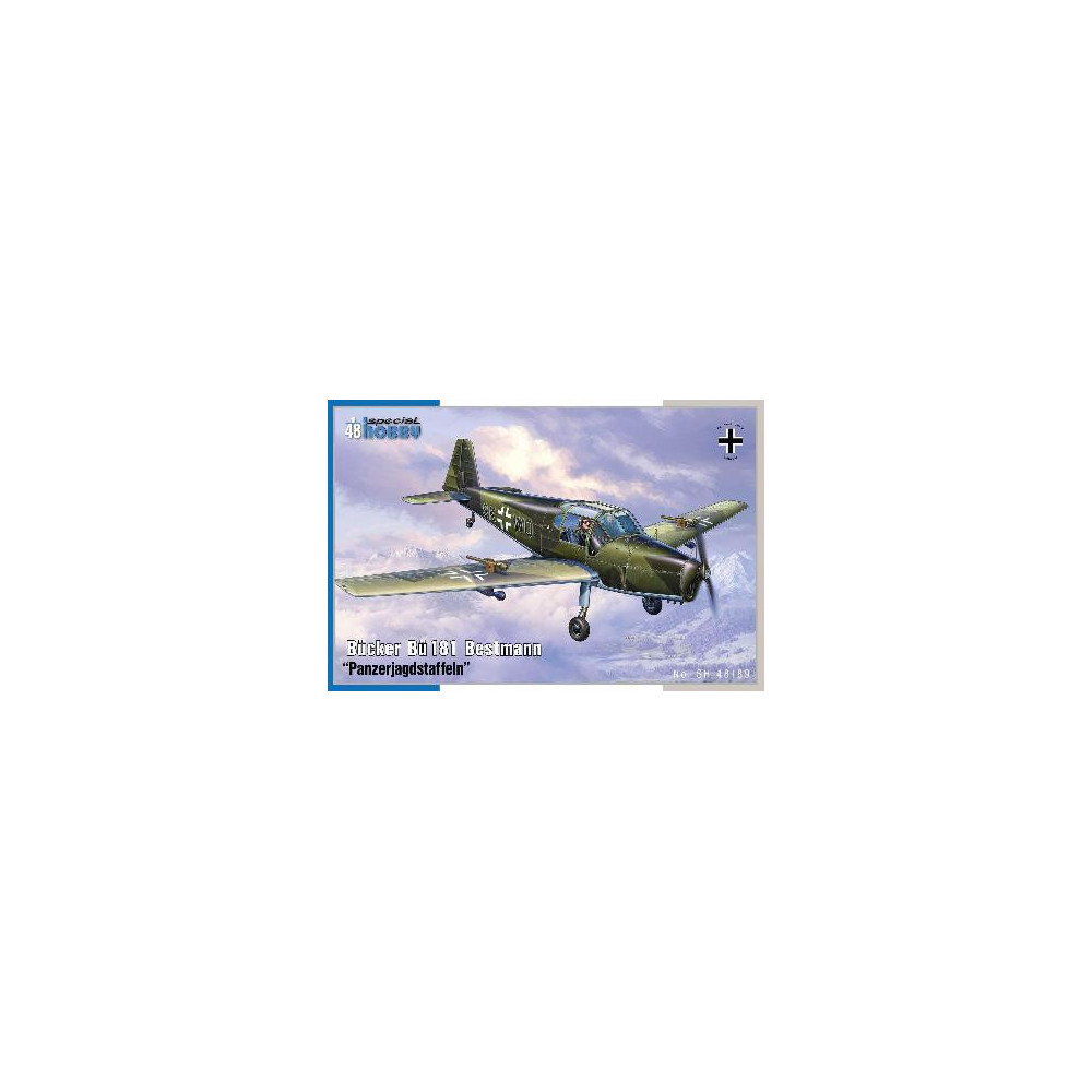 BÜCKER Bü 181 BESTMANN PANZERJAGDSTAFFELN 1/48 SPECIAL HOBBY