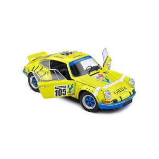 Porsche 911 RSR jaune tdf auto 1973 1/18 SOLIDO