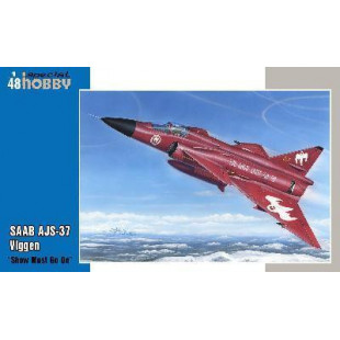 SAAB AJS - 37 VIGGEN "SHOW MUST GO ON" 1/48 SPECIAL HOBBY
