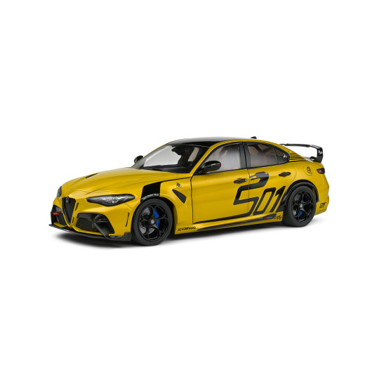 Alfa Romeo Giulia GTA Nagemaakt jaune 2022 1/18 SOLIDO