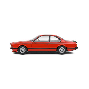 BMW 635 CSI (E34) rouge 1984 1/18 SOLIDO