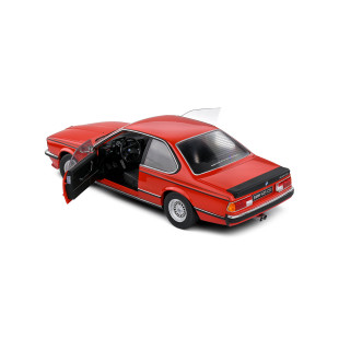 BMW 635 CSI (E34) rouge 1984 1/18 SOLIDO