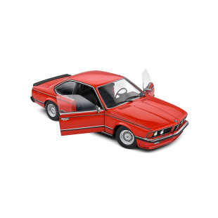BMW 635 CSI (E34) rouge 1984 1/18 SOLIDO