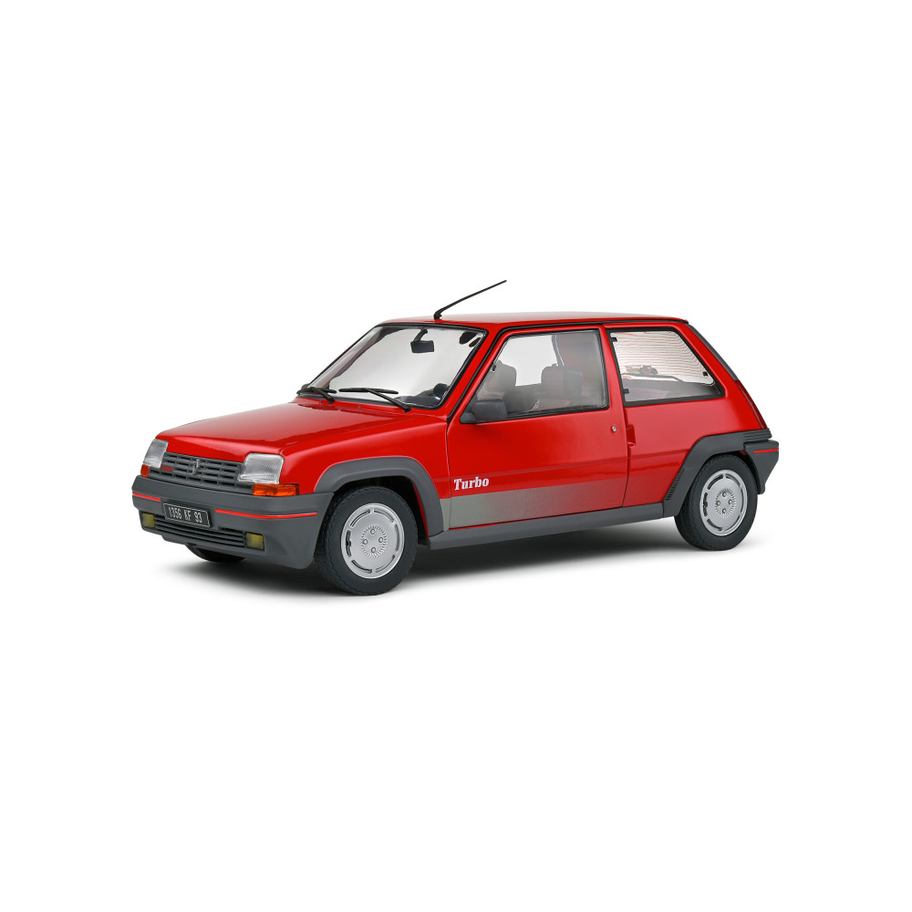 Renault 5 GT Turbo MK1 rouge 1/18 SOLIDO