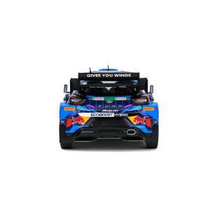 Ford Puma Rally1 hybride bleu n°8 Rallye de Suède 1/18 SOLIDO