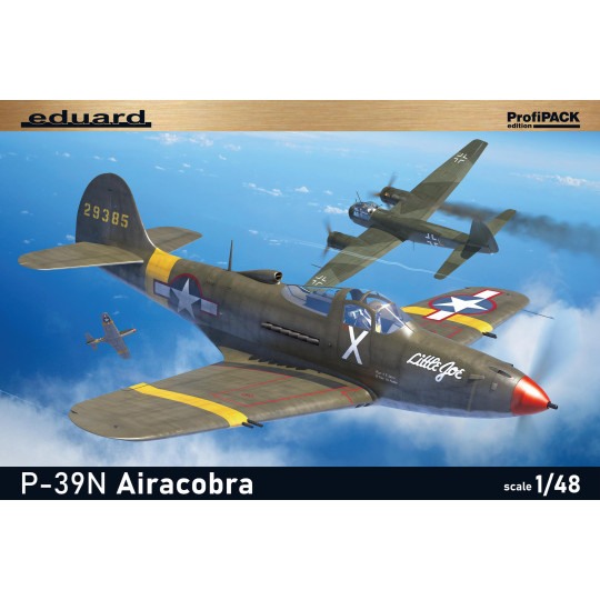 Avion P-39N Airacobra maquette 1/48 EDUARD ProfiPACK