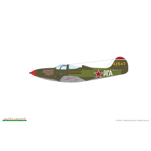 Avion P-39N Airacobra maquette 1/48 EDUARD ProfiPACK