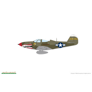 Avion P-39N Airacobra maquette 1/48 EDUARD ProfiPACK