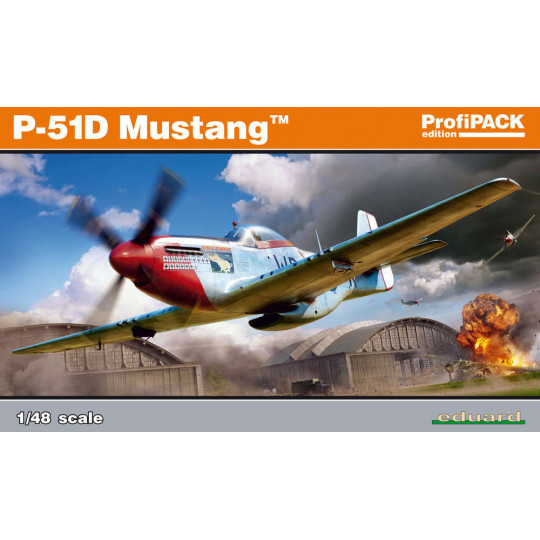 P-51-D5 MUSTANG 1/48 EDUARD ProfiPACK
