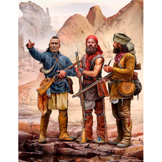 The Mohicans - Indian Serie 1/35 MasterBox