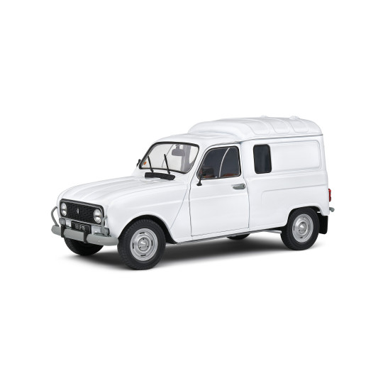 RENAULT 4LF4 BEIGE 1975 blanche1/18 SOLIDO