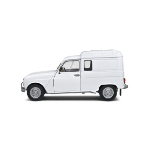 RENAULT 4LF4 BEIGE 1975 blanche1/18 SOLIDO