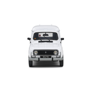 RENAULT 4LF4 BEIGE 1975 blanche1/18 SOLIDO