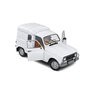 RENAULT 4LF4 BEIGE 1975 blanche1/18 SOLIDO