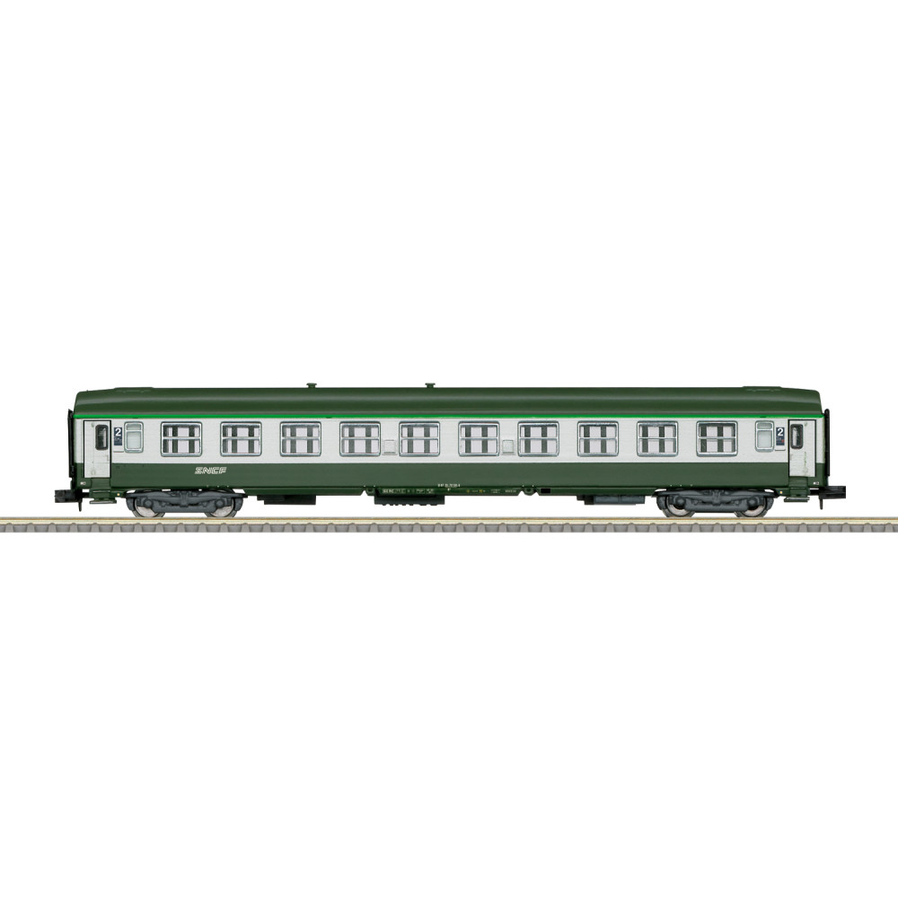 wagon voiture bogies UIC SNCF 2Cl 1/160 N TRIX minitrix