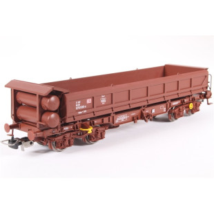Wagon tombereau à benne basculante à bogies DB 1/87 HO PIKO