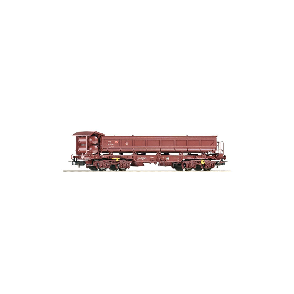 Wagon tombereau à benne basculante à bogies DB 1/87 HO PIKO