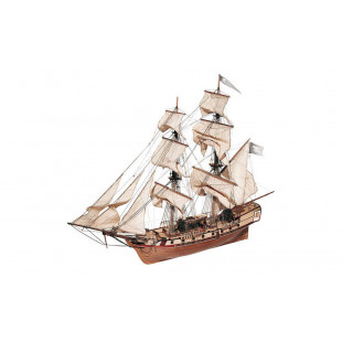 Bateau bois Brigantin LE CORSAIR 1/80 OCCRE