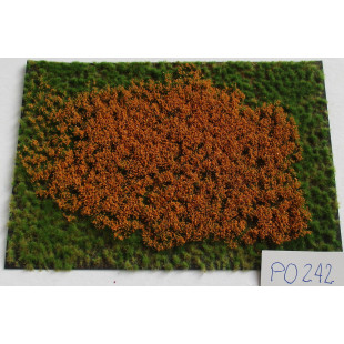 Décor Fleurs touffes en couches oranges 2-4,5 mm Martin Welberg