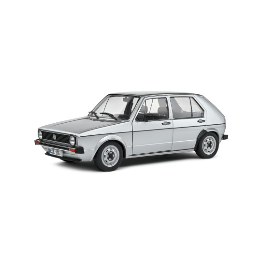 VOLKSWAGEN GOLF L silver 1983 SOLIDO 1/18