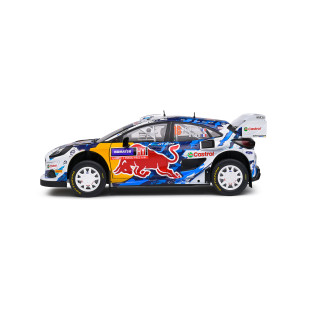 FORD Puma Rallye1 Hybride blanc n°16  Suède 2020 SOLIDO 1/18