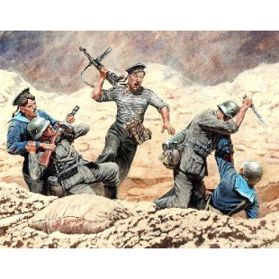 Combats corps à corps sovietiques/allemands Sebastopol 1942 1/35 MasterBox
