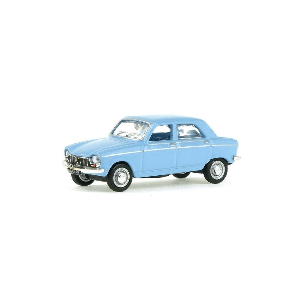 Peugeot 204 bleue miniature 1/87 NOREV