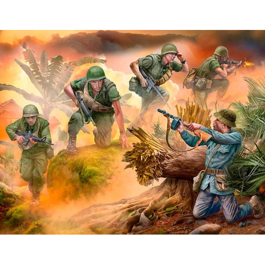 "SHOOTOUT!" Vietnam 1/35 MasterBox